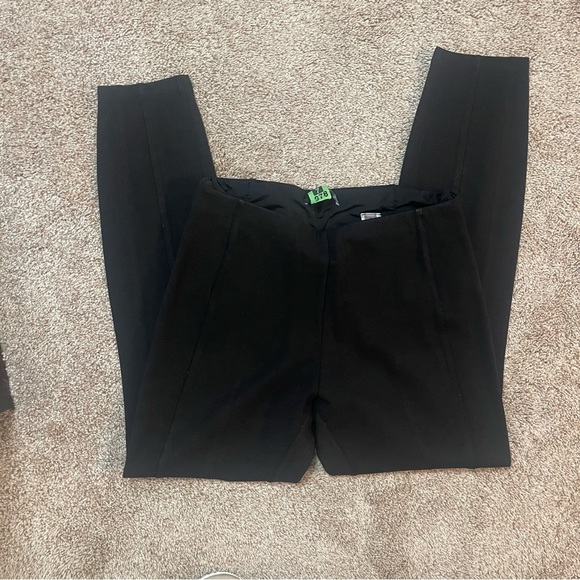 T Tahari High Waist Ponte Knit Leggings in black tummy control 6556410 SZ small - Picture 9 of 13